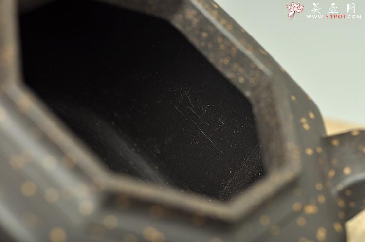 紫砂壶图片：史金妹晋级工艺师原款作品 全手工聚福八方 铺砂迷人 - 美壶网