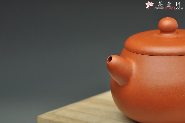 紫砂壶图片：潘小东最近全手作品 艺术和实用的结合 朱泥梵露珠  - 美壶网