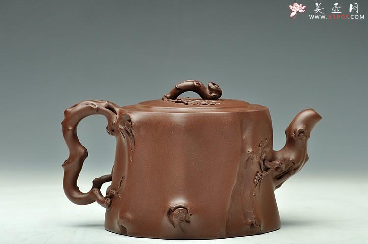 紫砂壶图片：大气浑厚 全手葡萄桩 精品欣赏 - 美壶网