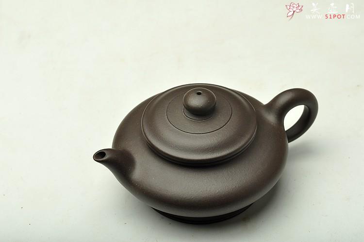 紫砂壶图片：历史泥料 乌泥小掇球和小虚扁 不接受定做 - 美壶网