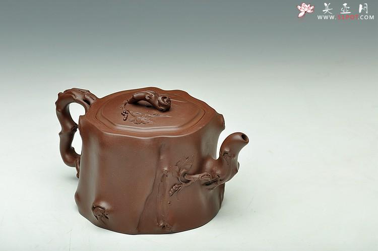 紫砂壶图片：大气浑厚 全手葡萄桩 精品欣赏 - 美壶网