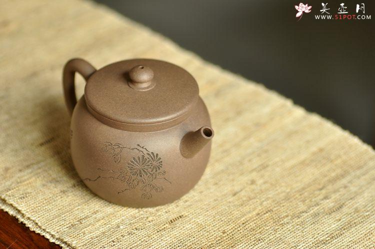 紫砂壶图片：和石装饰 万工经典之作 全手明香 实用精品 - 美壶网