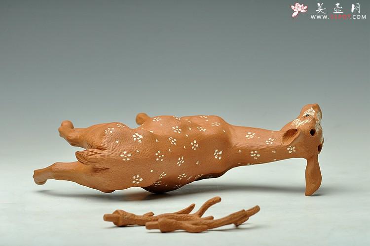 紫砂壶图片：梅花鹿 - 美壶网