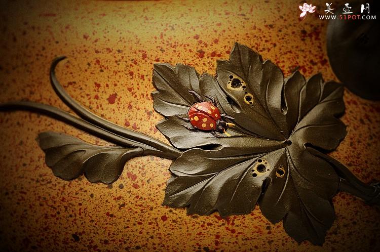 紫砂壶图片：原创作品 七彩葫芦 心意新意 孙伟强张新亚合作 孕育福禄 - 美壶网