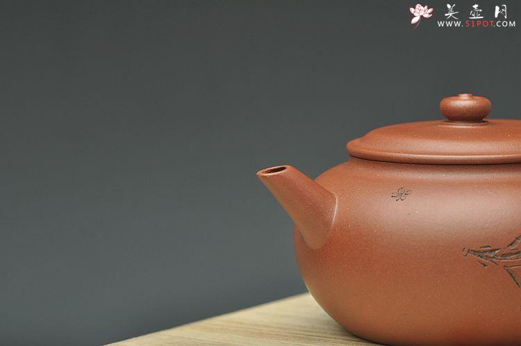 紫砂壶图片：陆轶舟装饰 精工 稳重和灵动并存  全手涌泉 - 美壶网