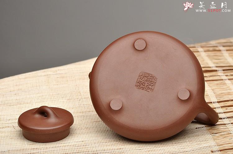 紫砂壶图片：张听刚装饰 文气十足 周路健经典代表作 全手子冶石瓢 - 美壶网