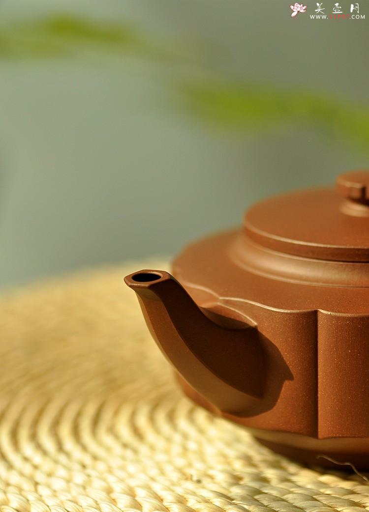 紫砂壶图片：大气磅礴 精工佳作 灼灼有力 大菱泉  - 美壶网
