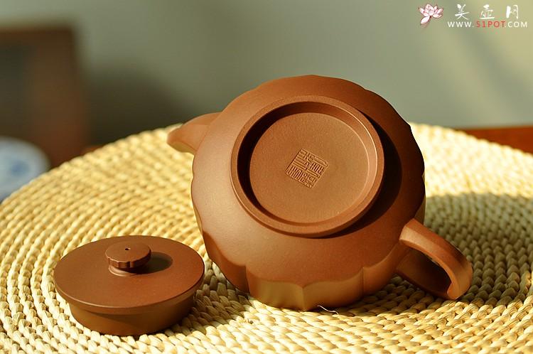 紫砂壶图片：大气磅礴 精工佳作 灼灼有力 大菱泉  - 美壶网