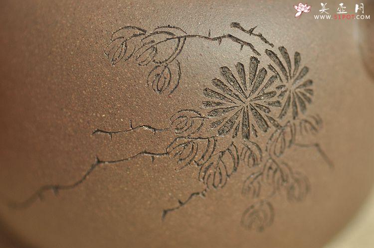 紫砂壶图片：和石装饰 万工经典之作 全手明香 实用精品 - 美壶网