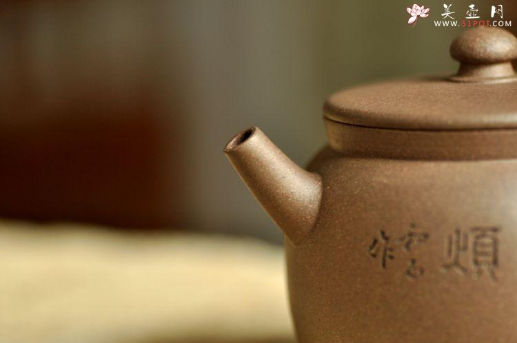 紫砂壶图片：和石装饰 万工经典之作 全手明香 实用精品 - 美壶网