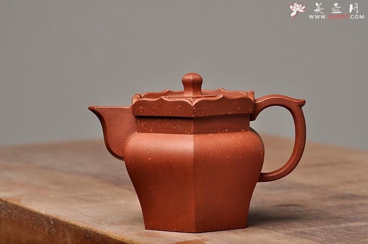 紫砂壶图片：精品重器 许浒经典作品 全手工镶片僧帽 顾风遗韵 - 美壶网