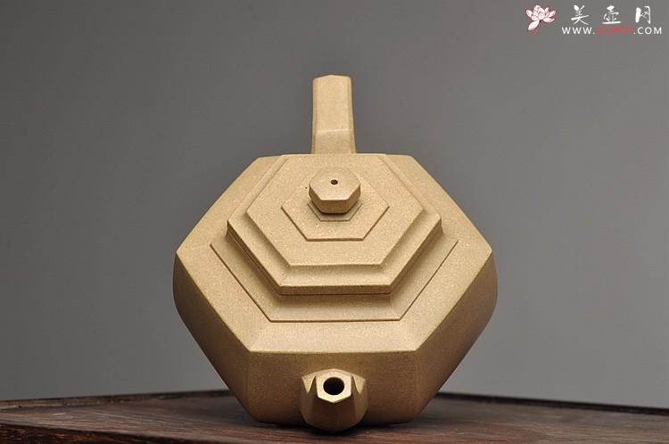 紫砂壶图片：许学军经典代表作 难得好工 精品本绿  全手雪华 - 美壶网