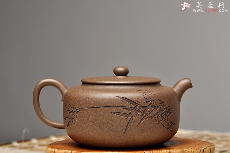 紫砂壶图片：王建源、王宝鹏联袂装饰 黄玲玲执刀 瞿斌全手新品 君缘 文人壶 - 美壶网