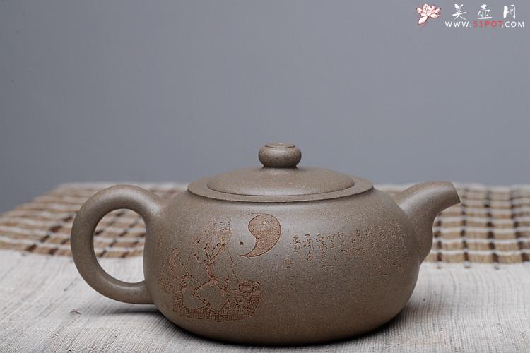 紫砂壶图片：饱满浑厚 生活感悟~ 钱伟刚原创作品 耐品之作 虚极 - 美壶网