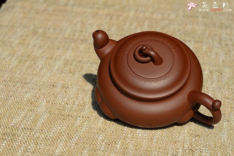 紫砂壶图片：沉稳大气 精美之作 动感十足  吉祥如意 - 美壶网