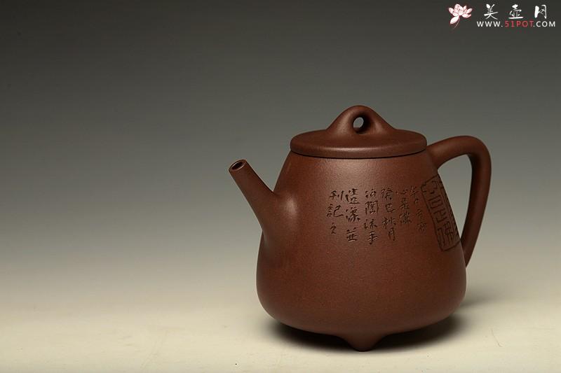 紫砂壶图片：刘世涛癸巳年年终作品 静雅至美 全手高石瓢 古韵风骨~ - 美壶网