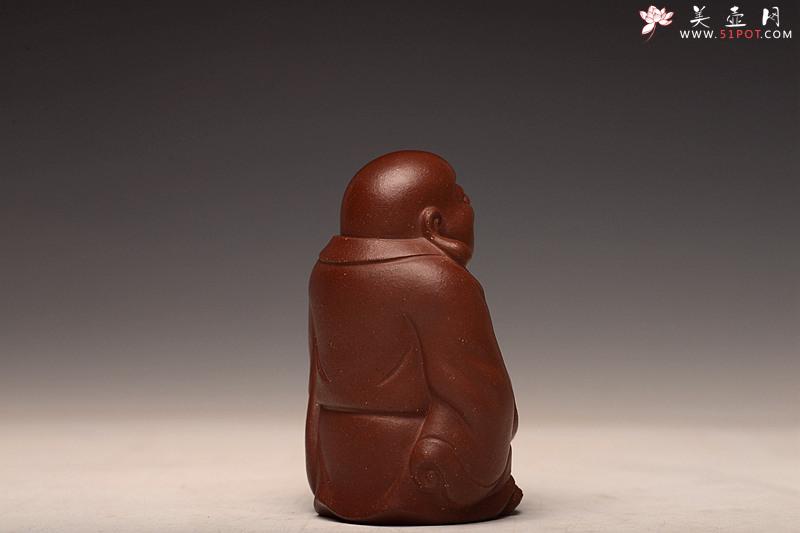 紫砂壶图片：精品开心小弥勒 表情细腻 栩栩如生~ - 美壶网