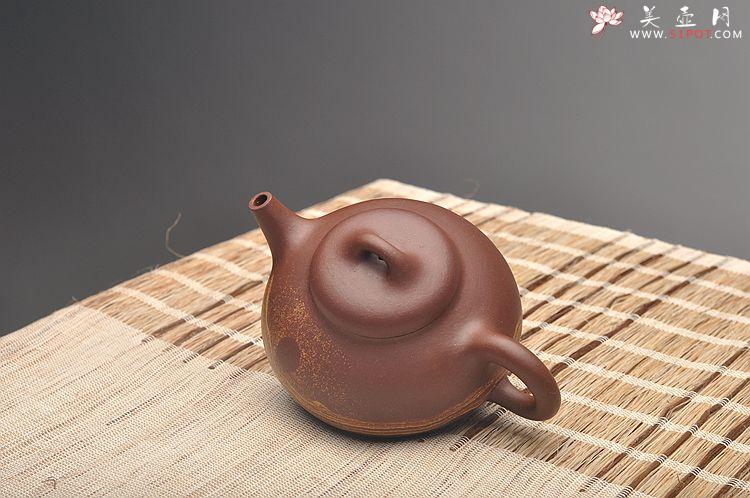 紫砂壶图片：通透绞泥之石瓢 - 美壶网