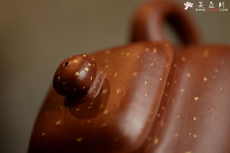 紫砂壶图片：醉美巧克力o(∩_∩)o  方圆之美 全手铺砂传炉 - 美壶网