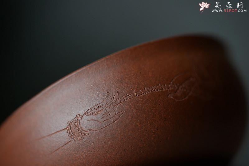 紫砂壶图片：设计 谭华斌老师装饰 做工精致 大口实用 用料纯正~  - 美壶网