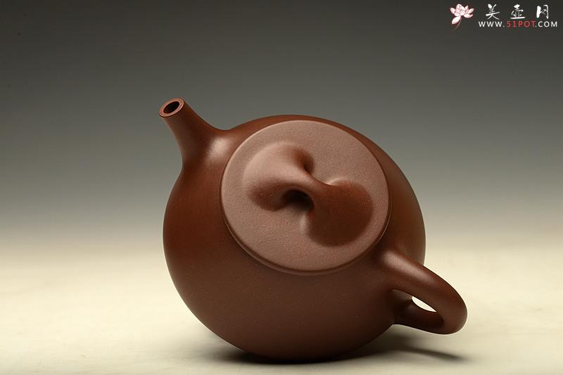 紫砂壶图片：鲍骧经典作品   全手石瓢 舒展大气耐品 - 美壶网