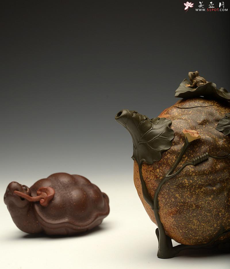 紫砂壶图片：写实风格之田园情趣~ 精品欣赏 - 美壶网