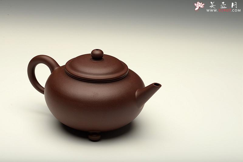 紫砂壶图片：神韵探寻 全手三足水平 实力体现 舒展大气 - 美壶网