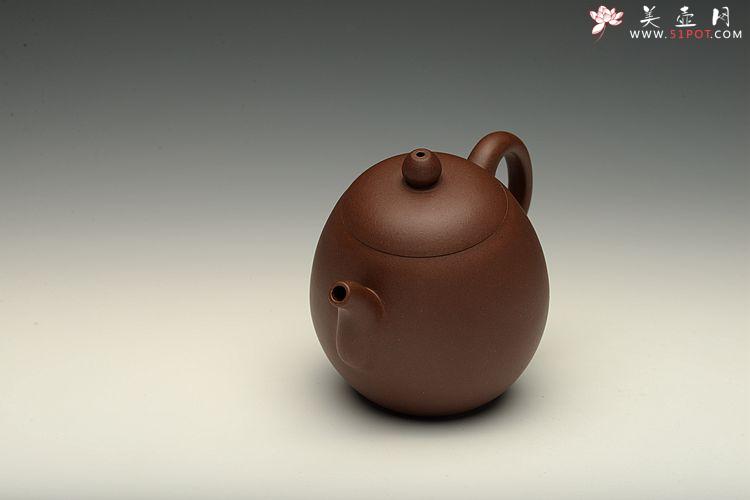 紫砂壶图片：周路健全手新作 挺拔有力 耐品实用  龙蛋壶 - 美壶网