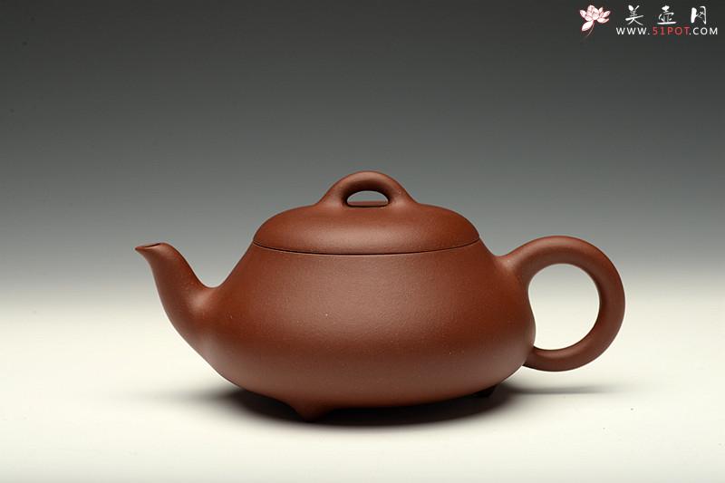 紫砂壶图片：张弛有度 工整温润 汉棠石瓢 - 美壶网