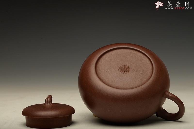 紫砂壶图片：潘丹初力作 简意花货 优美可人寓意吉祥 翠香 - 美壶网