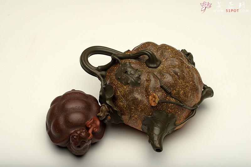 紫砂壶图片：写实风格之田园情趣~ 精品欣赏 - 美壶网