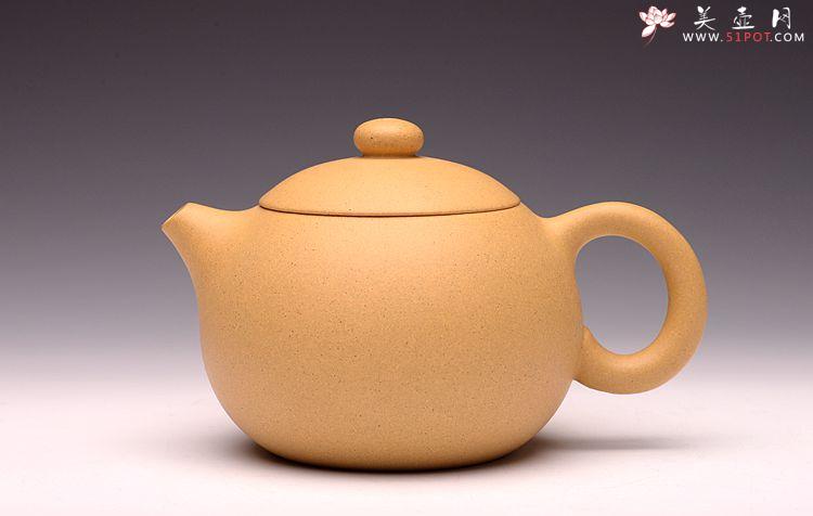 紫砂壶图片：助工之本绿西施 器形周正  - 美壶网