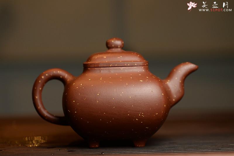 紫砂壶图片：醉美巧克力o(∩_∩)o  方圆之美 全手铺砂传炉 - 美壶网