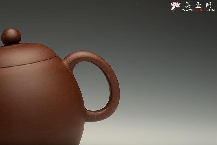 紫砂壶图片：周路健全手新作 挺拔有力 耐品实用  龙蛋壶 - 美壶网