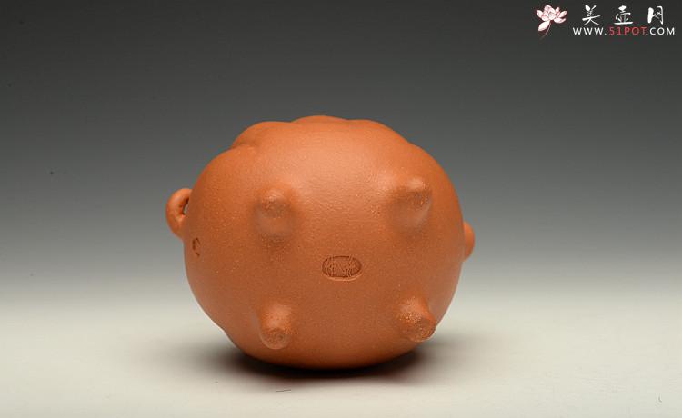 紫砂壶图片：施奇华老艺人全手茶宠锦集 文房茶宠水注之福猪 - 美壶网