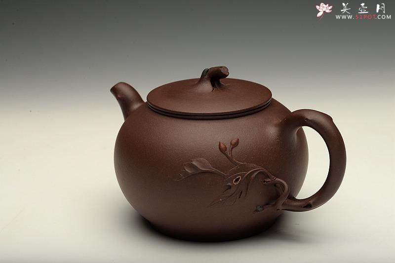 紫砂壶图片：进步之作 敦厚可人 简意花器 全手工双色惜春一对 - 美壶网