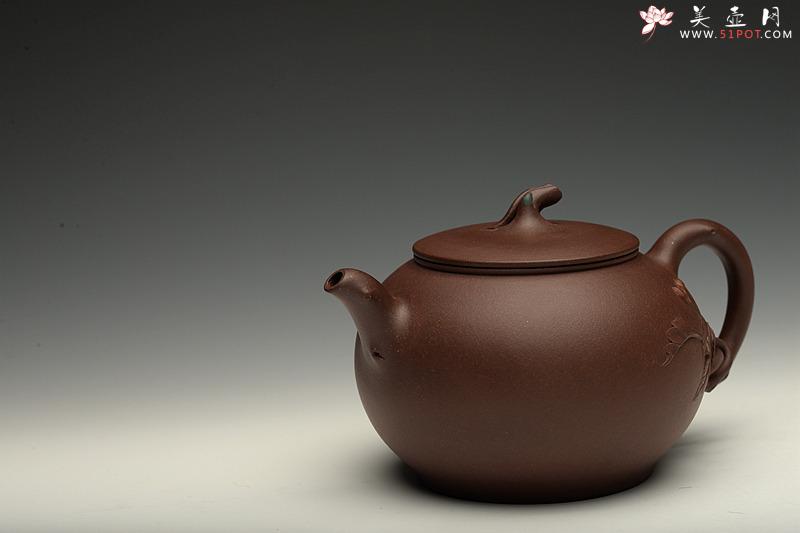 紫砂壶图片：进步之作 敦厚可人 简意花器 全手工双色惜春一对 - 美壶网