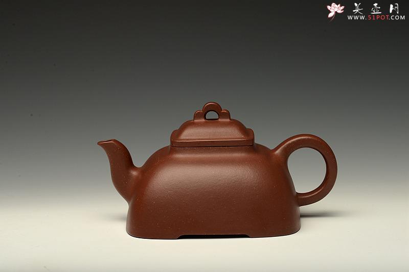 紫砂壶图片：全手工拍打成型 难度极高 孤棱 精工代表作 - 美壶网