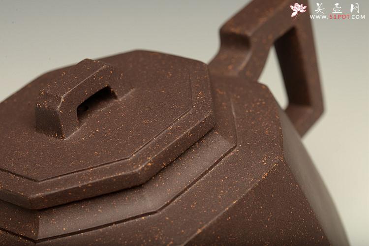 紫砂壶图片：马建鹏新作 工整厚重 线条挺拔  全手大八方 - 美壶网