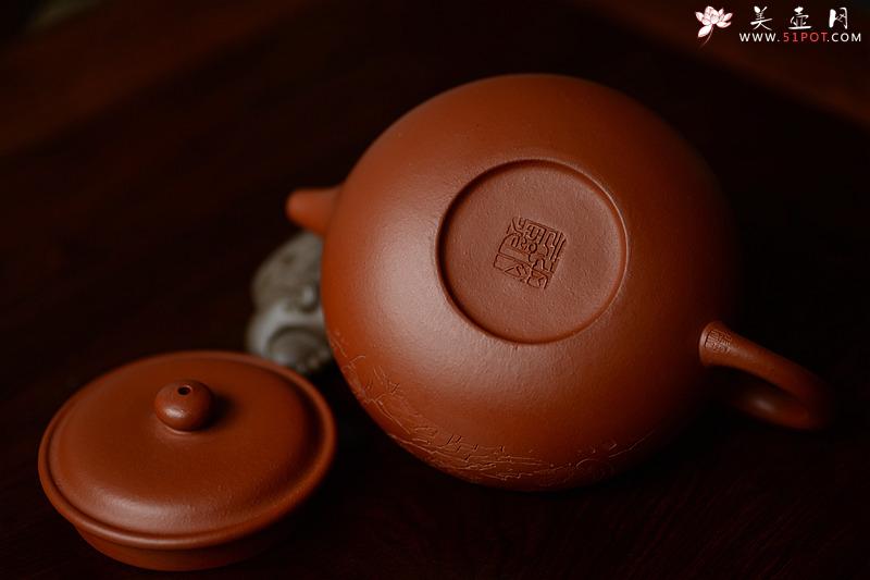 紫砂壶图片：饮者寿 传统经典 仿古 范曾之味~ - 美壶网