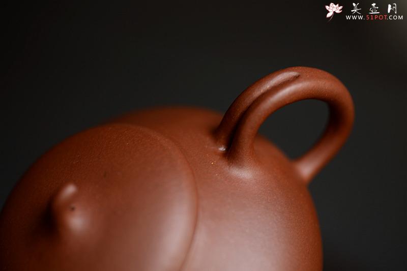 紫砂壶图片：张悦原创文人壶 感悟慢生活~ 全手遐逸壶 精品底槽青 - 美壶网