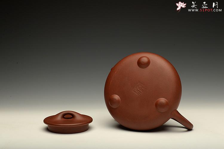 紫砂壶图片：优质青水泥 传统实用 文气装饰 中石瓢 - 美壶网