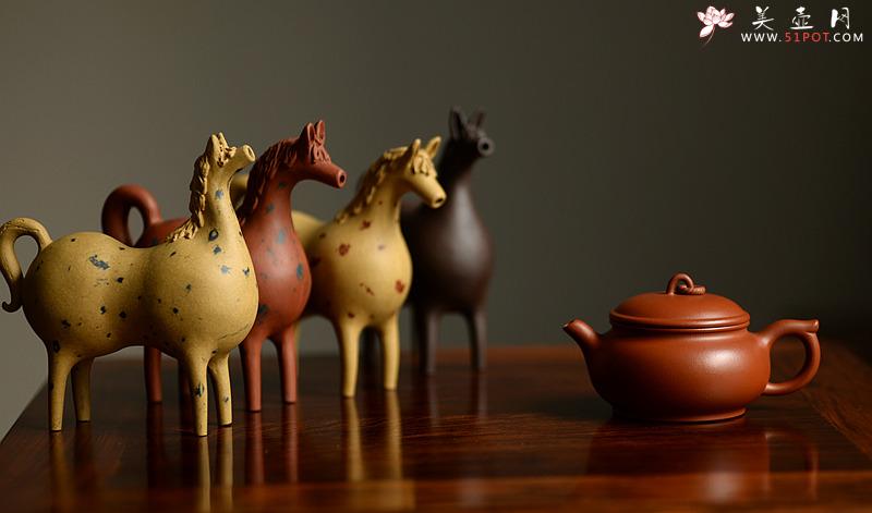 紫砂壶图片：功夫茶之朱泥小壶 灵秀之作  筑云 - 美壶网