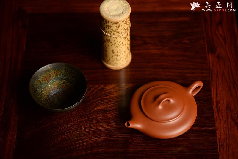 紫砂壶图片：超级实用 绿茶必备o(∩_∩)o  玉扁 优质朱泥 - 美壶网