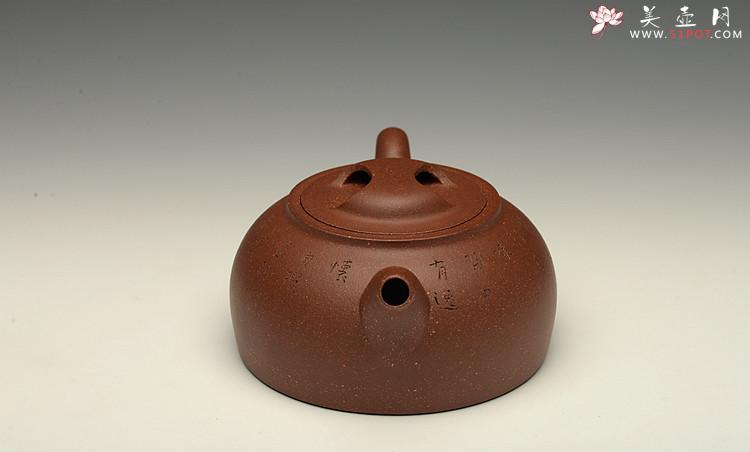 紫砂壶图片：经典不传统  全手圆踪 文气小壶 刘世涛自撰壶铭~ - 美壶网