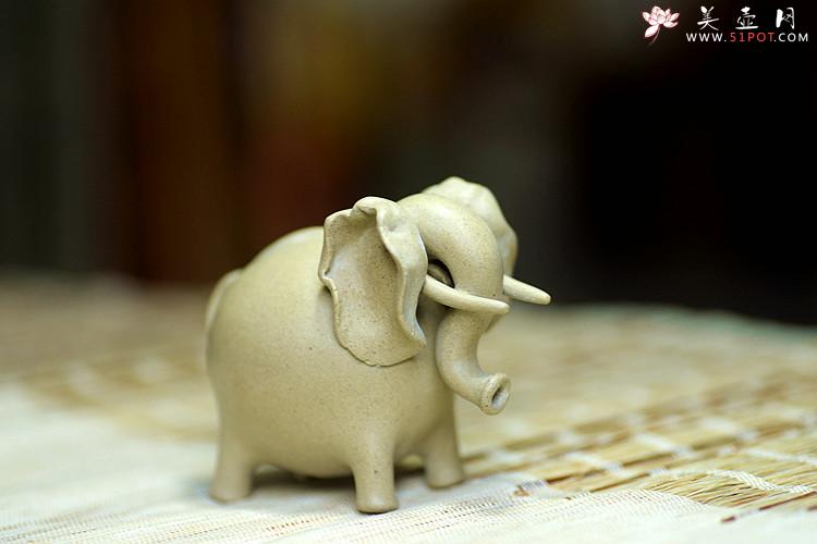 紫砂壶图片：马到吉象~ 施奇华特色文房茶宠 全手工 颇有玩味~ - 美壶网