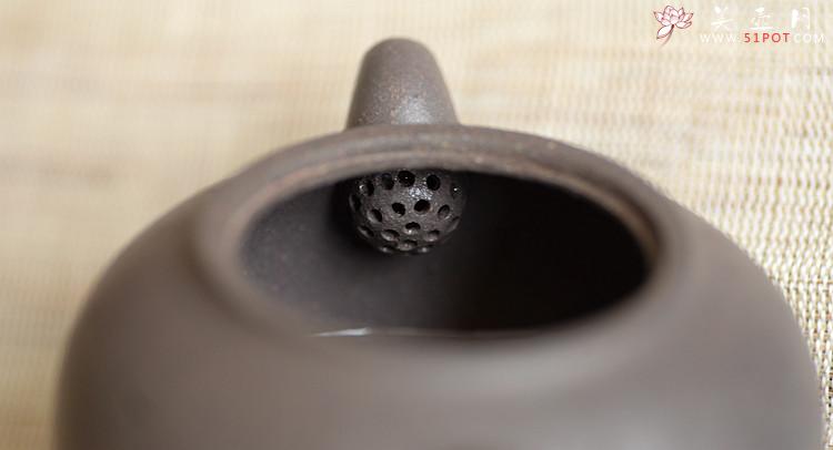 紫砂壶图片：经典不传统 全手圆踪 文气小壶 刘世涛自撰壶铭~ - 美壶网