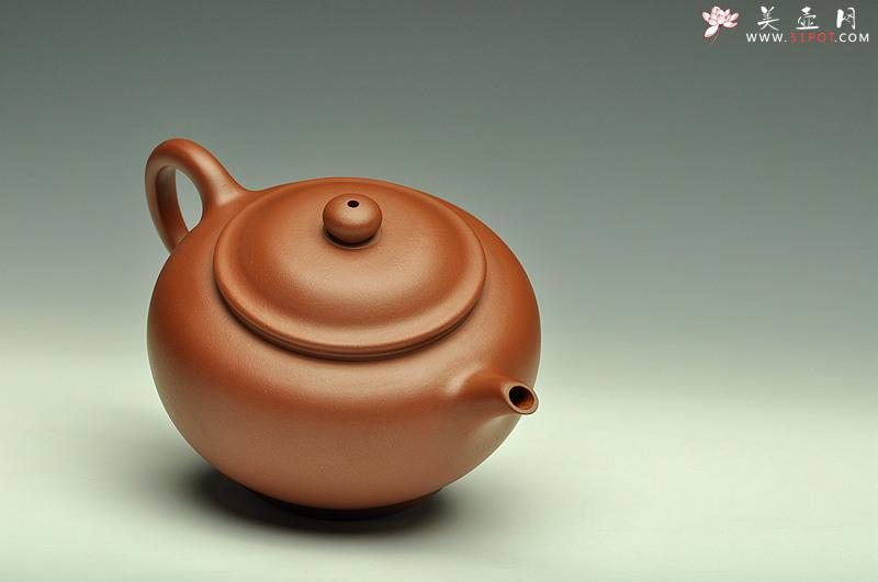 紫砂壶图片：端庄素雅 精工之作 杀茶利器 全手线韵 - 美壶网