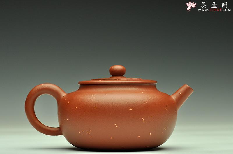 紫砂壶图片：温文尔雅 素雅精致  全手铺砂明华 - 美壶网