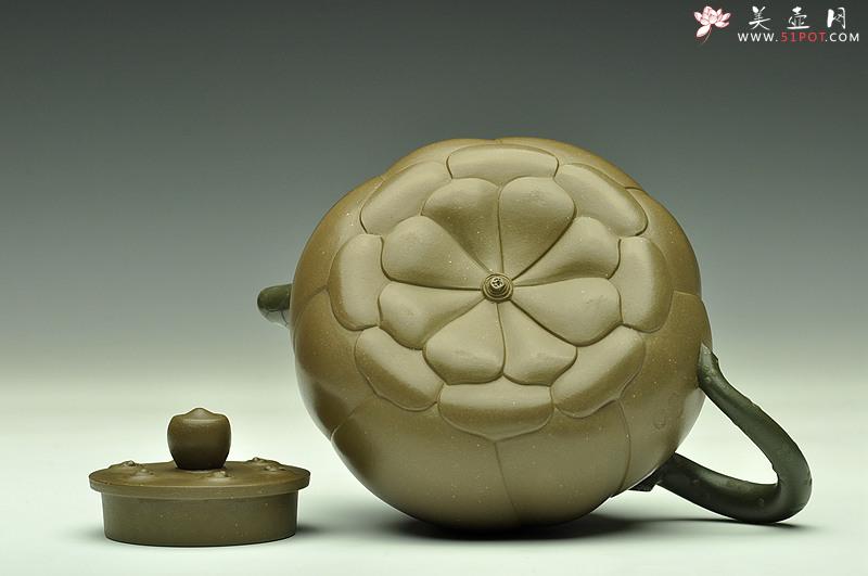 紫砂壶图片：原创作品孙伟强张新亚合作 灵秀之作 大气清美 宝莲 - 美壶网